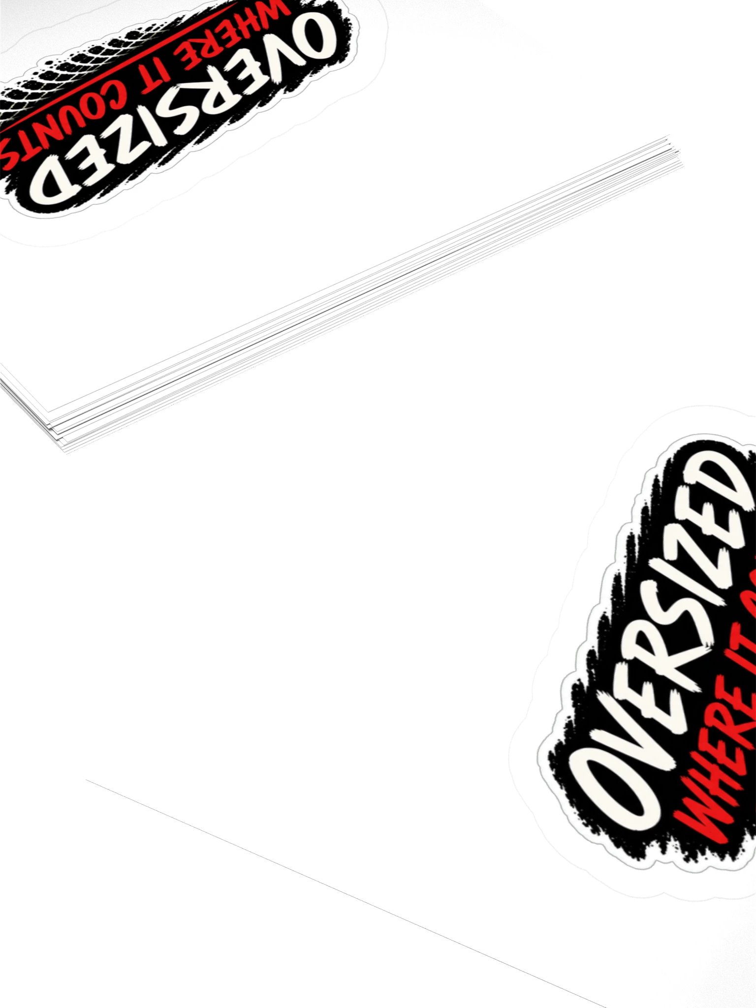 Oversized Where It Counts Sticker product image (4)