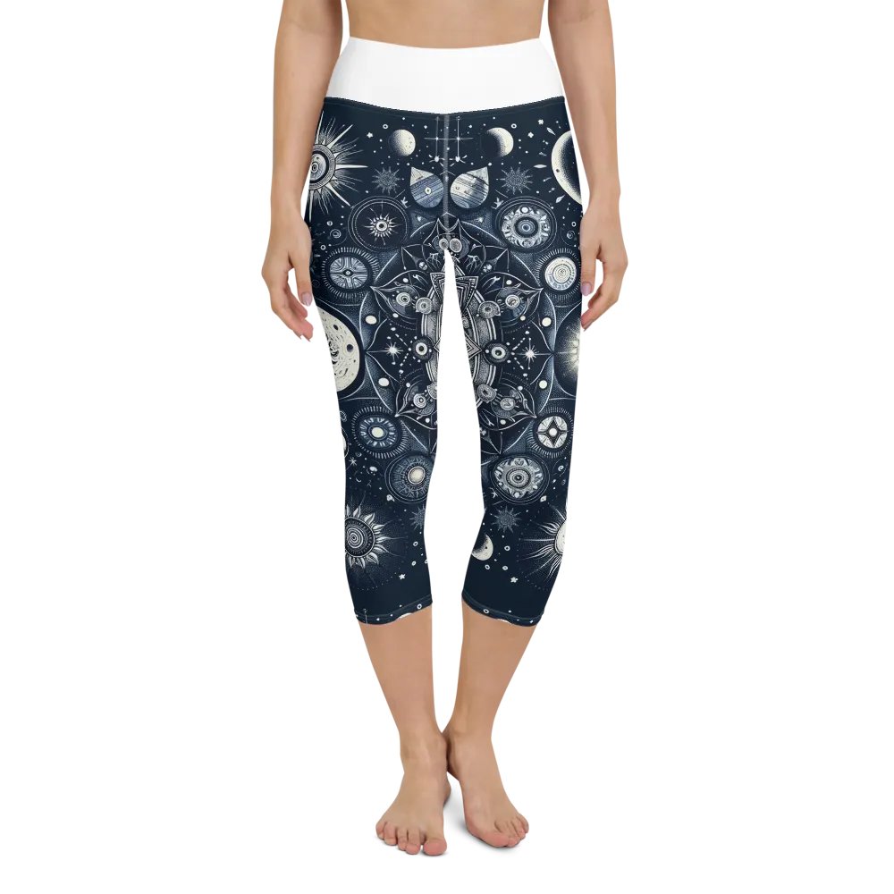 All-Over Print Yoga Capri Leggings product image (1)
