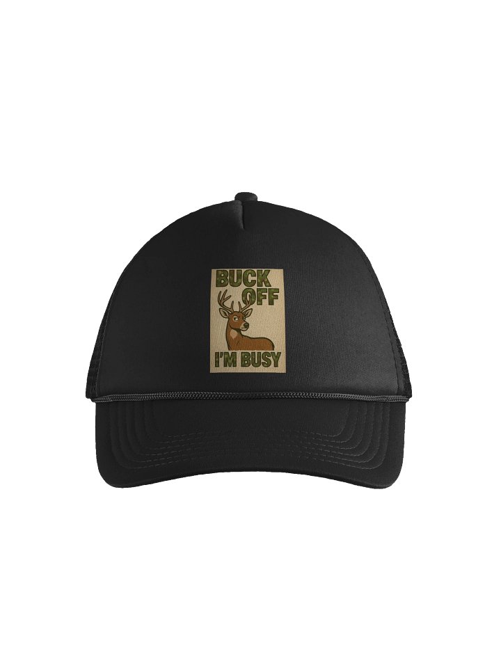 Buck Off Camo Trucker Hat product image (1)