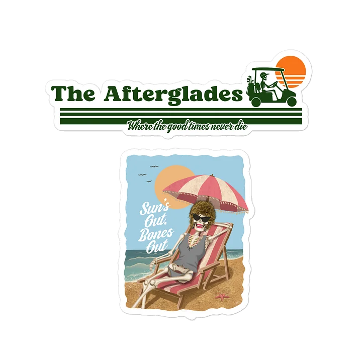 The Afterglades/Bones Out Double Sticker product image (1)