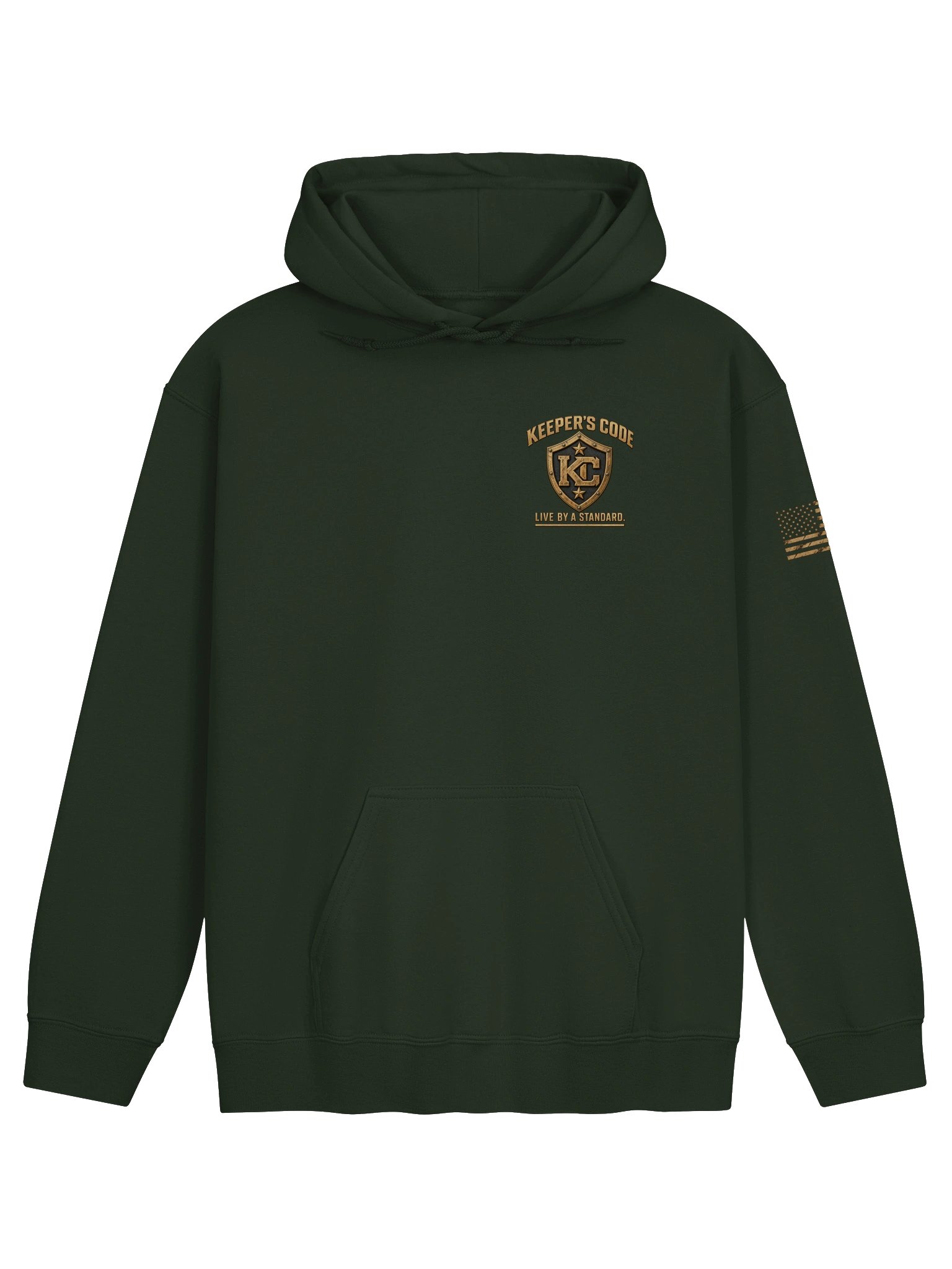 Keeper’s Code™ Women's Freedom Has a Code Eagle Patriotic Hoodie product image (3)
