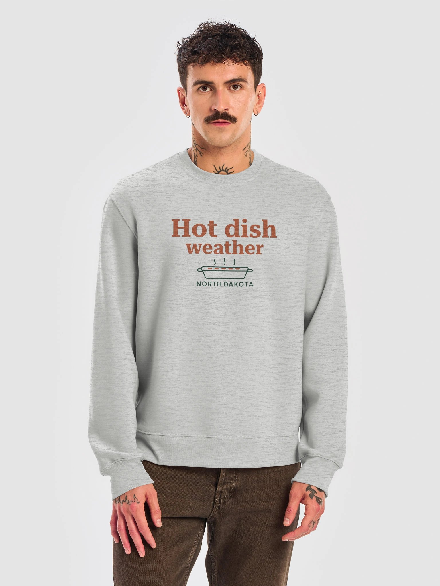 Hot Dish Weather Oversized Crewneck product image (5)