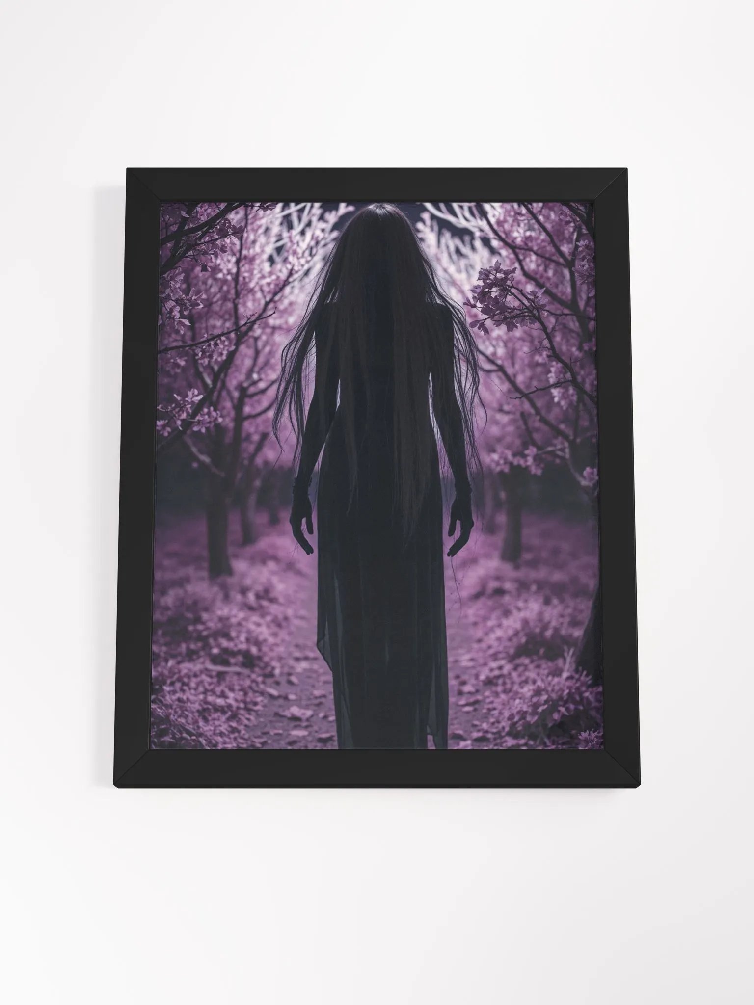 Lilac Pathway Framed Print product image (19)