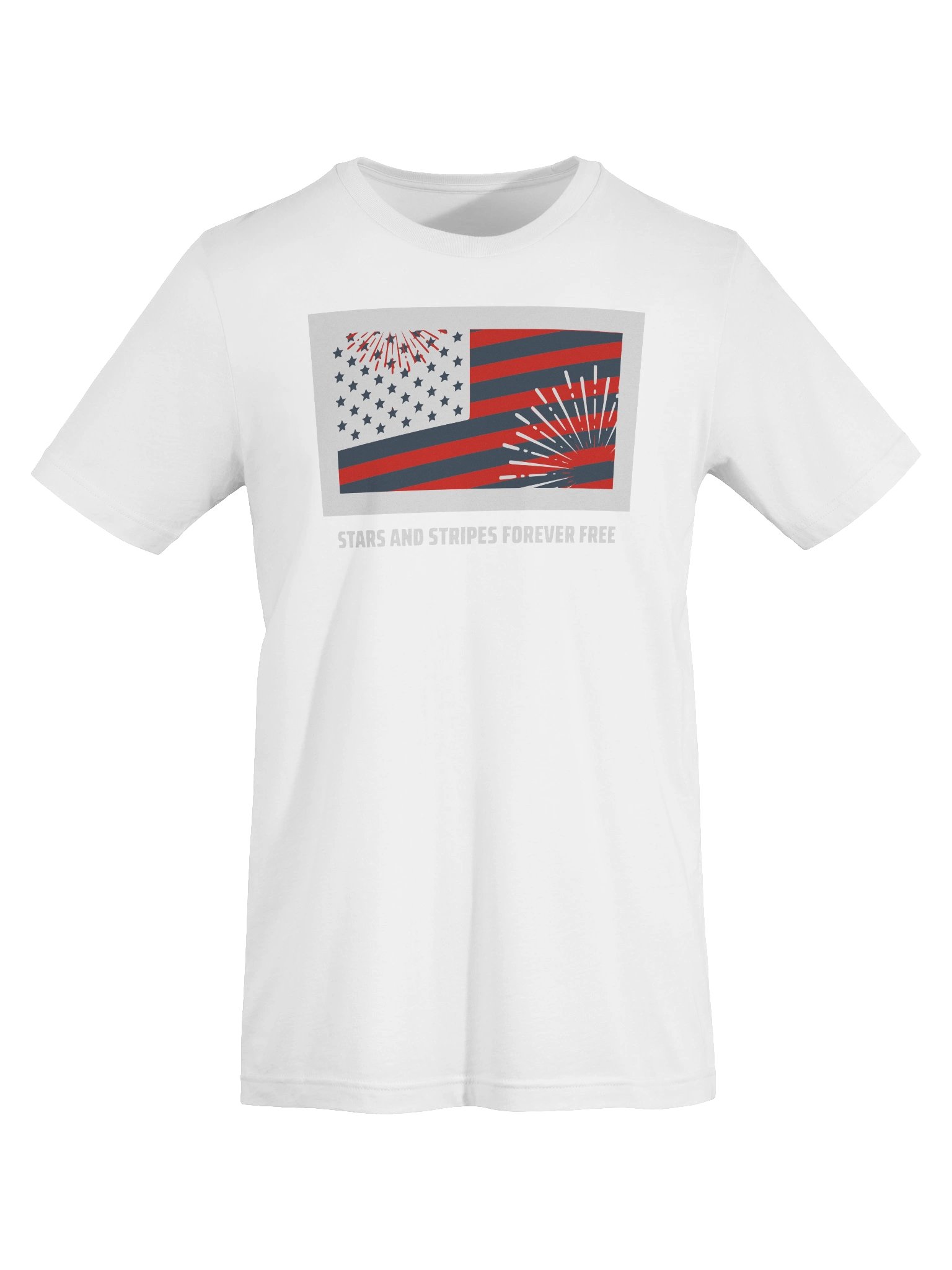 Patriotic Stars & Stripes Fireworks T-Shirt product image (73)