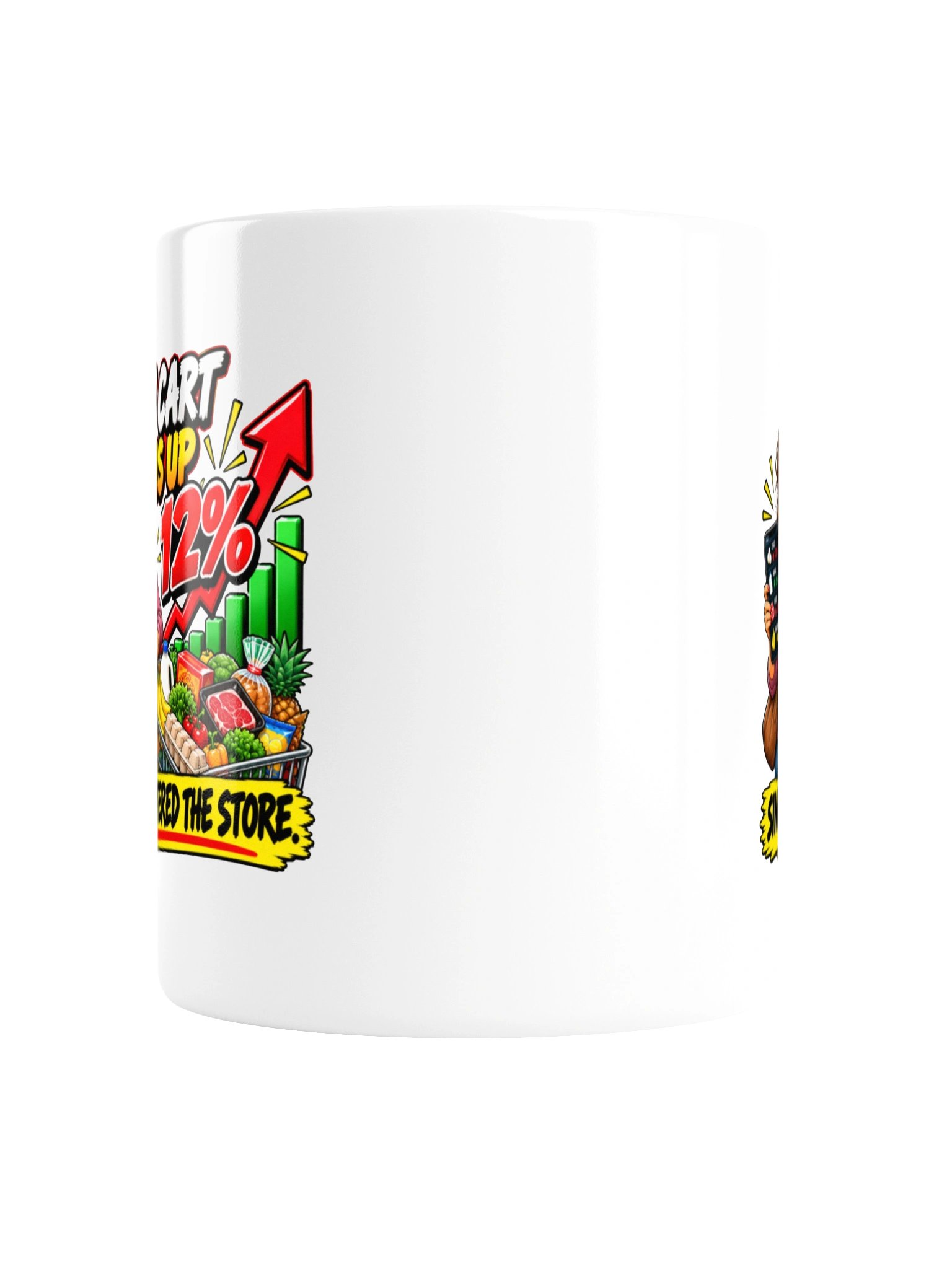 MY CART IS UP 12% SINCE I ENTERED THE STORE. MUG product image (6)