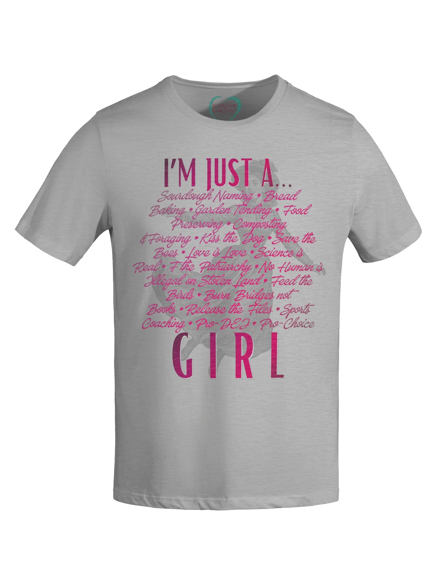 Rebel Girls | Just a Girl Relaxed Fit Tee product image (15)