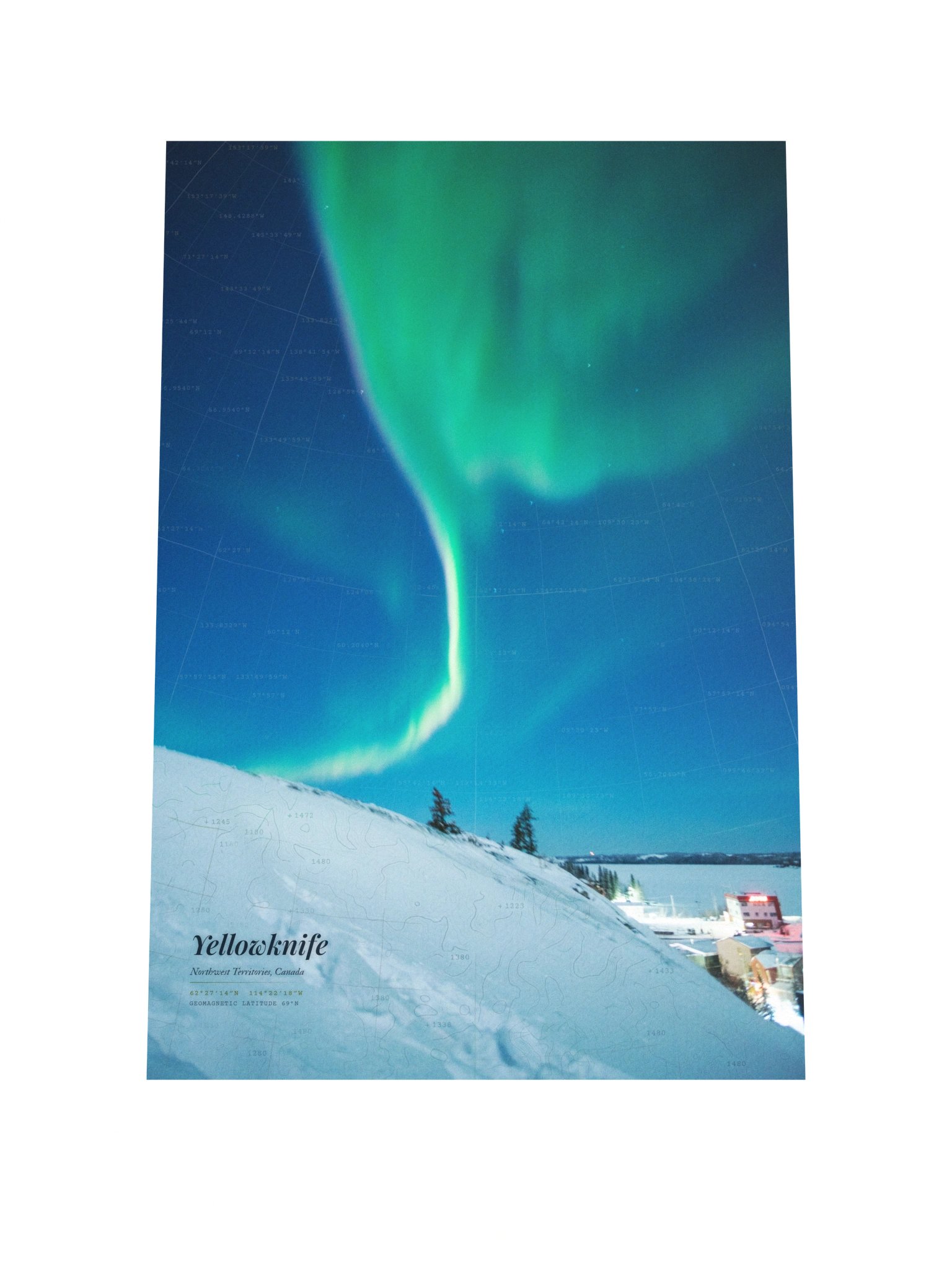 Yellowknife — Field Record 01 — Art Print product image (1)