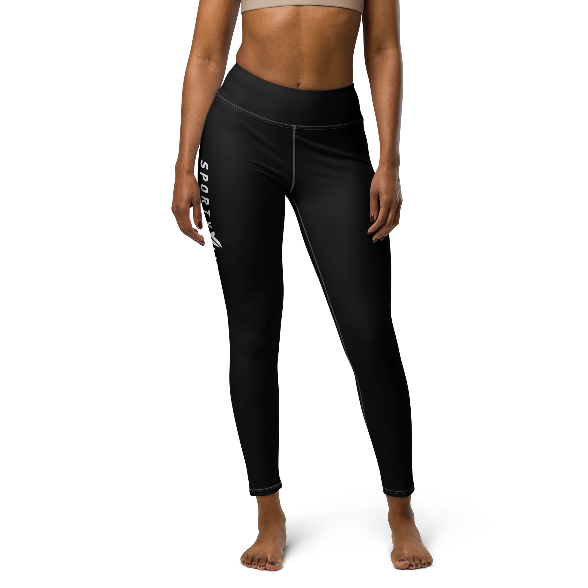 SportyFaith Performance Leggings - Black product image (2)