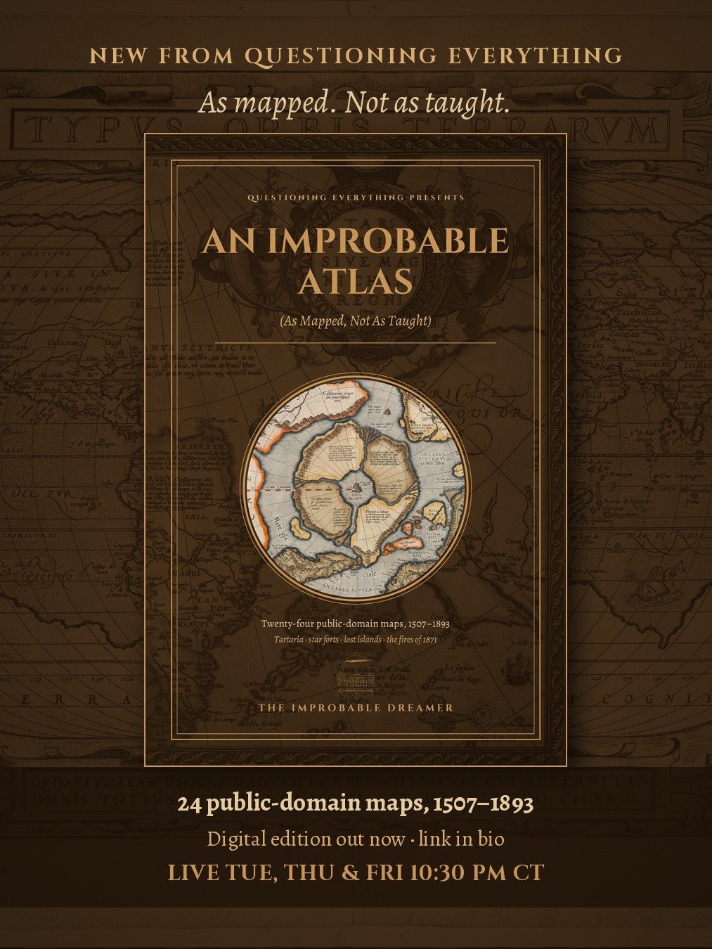 An Improbable Atlas (As Mapped, Not As Taught) - Digital Edition product image (1)
