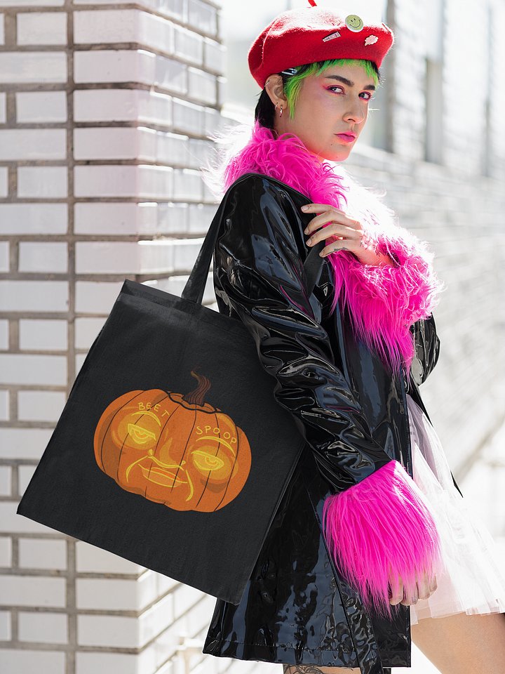 Beet Spoop eco tote product image (1)