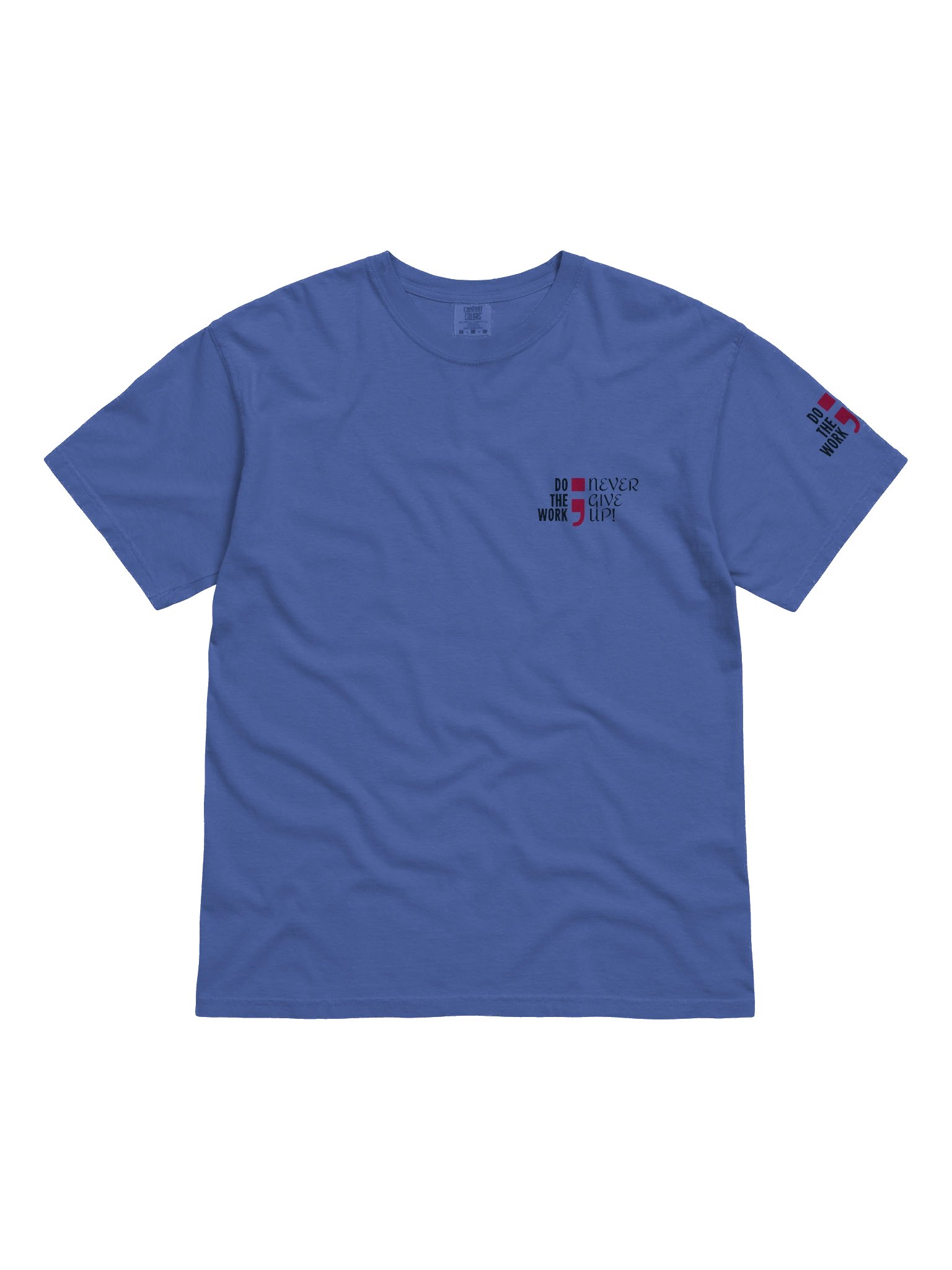 Never Give Up Semicolon Tee product image (8)