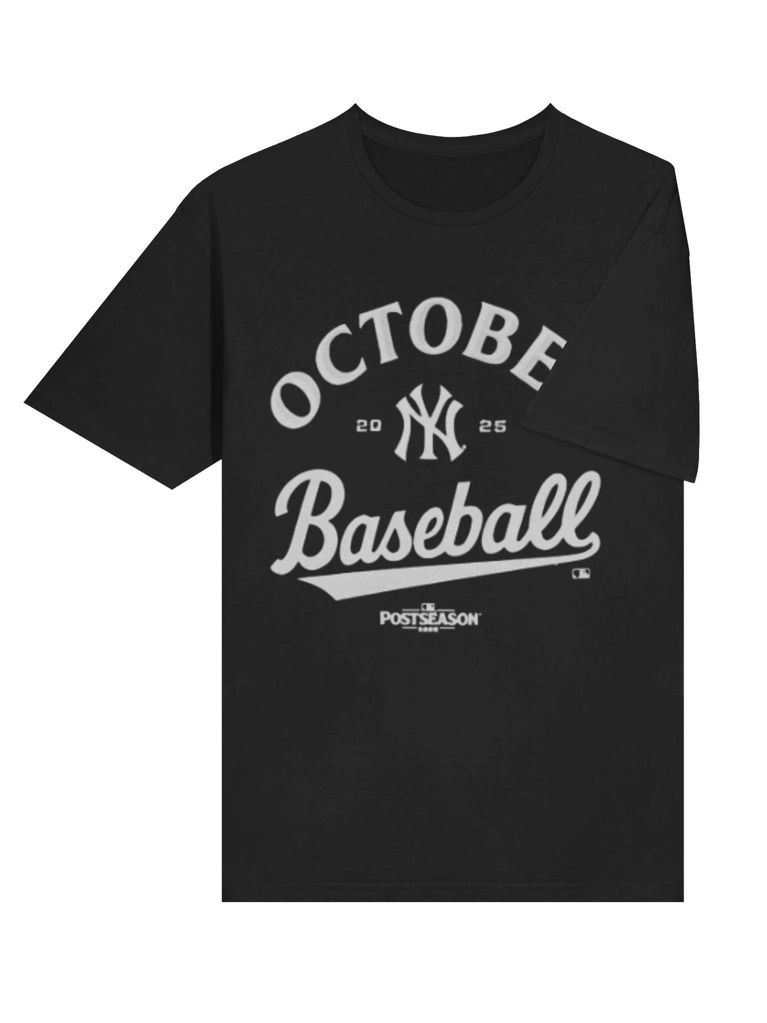 Official New York Yankees October Baseball MLB Postseason 2025 T-shirts product image (4)