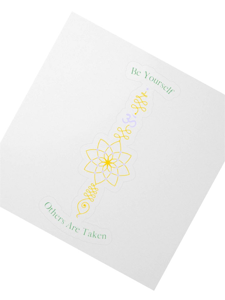 Be Yourself Other Are Taken Kiss Cut Stickers product image (2)