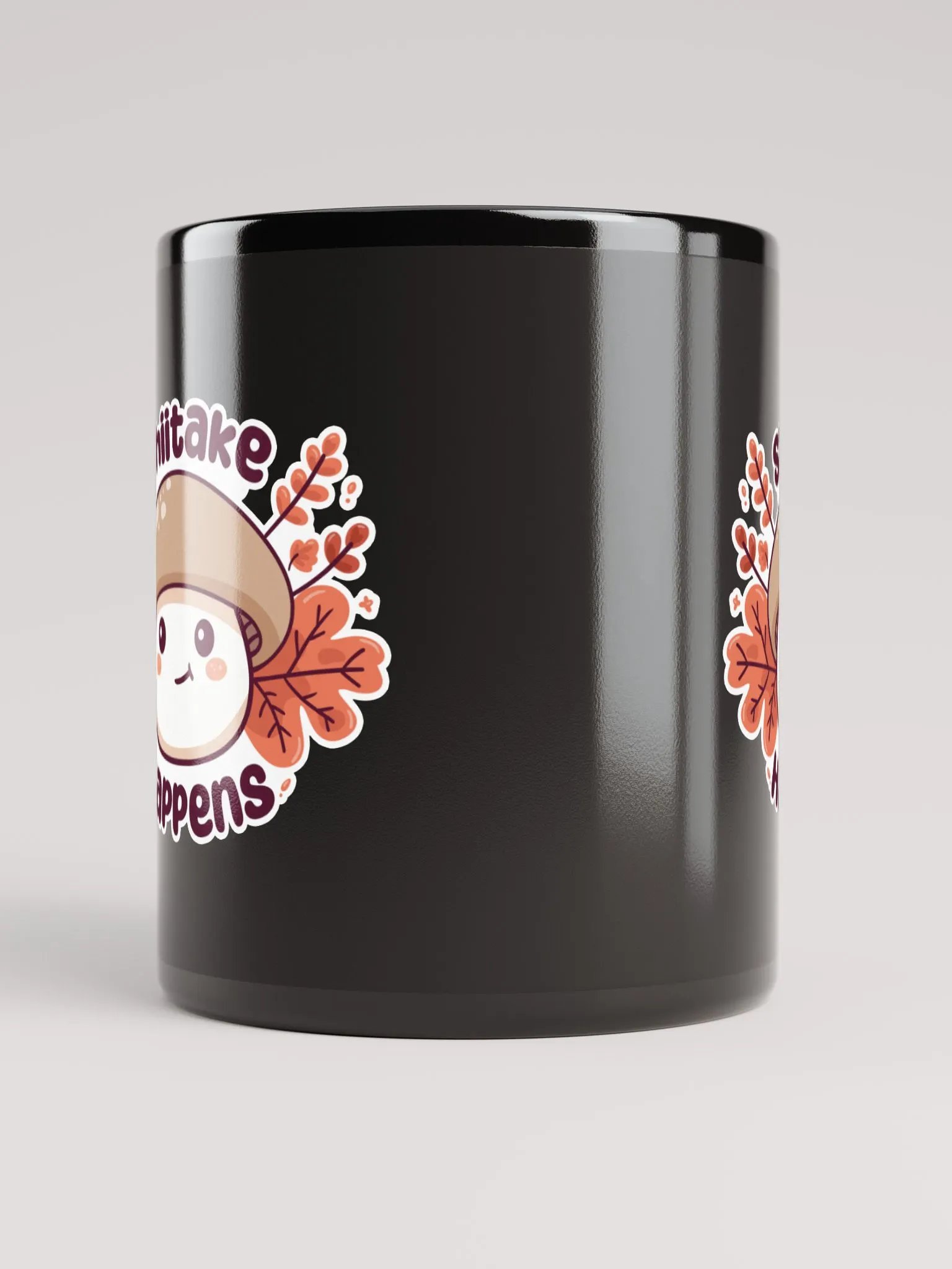 *Limited Time* Shiitake Happens Mug (Dark) product image (5)