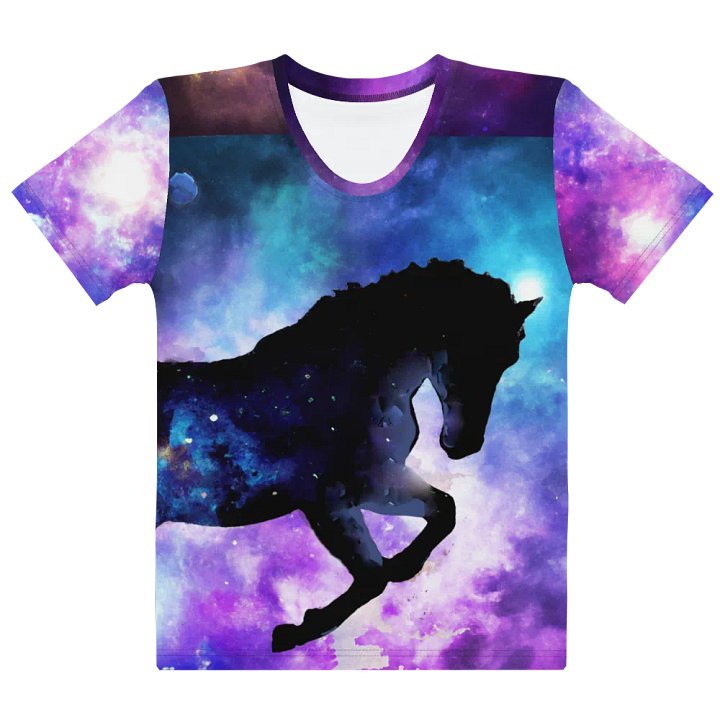 Fly By Night - Nebula Horses t shirt product image (2)