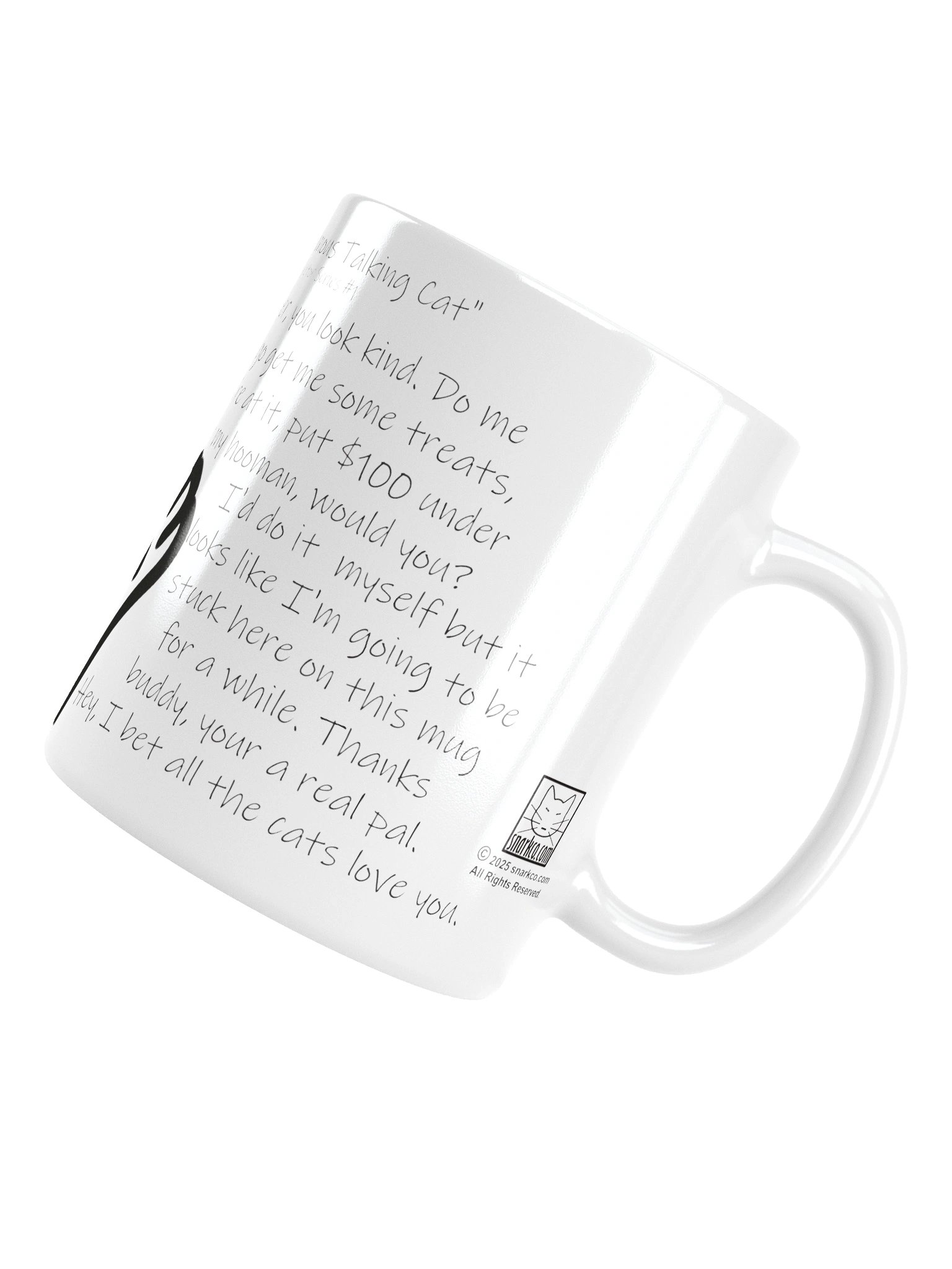 Funny Mug Series "That Famous Talking Cat" (#1 in the series) product image (5)