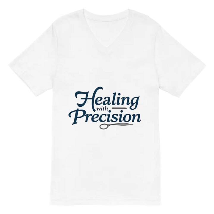 Precision Healing Scalpel Graphic V-Neck Tee product image (2)