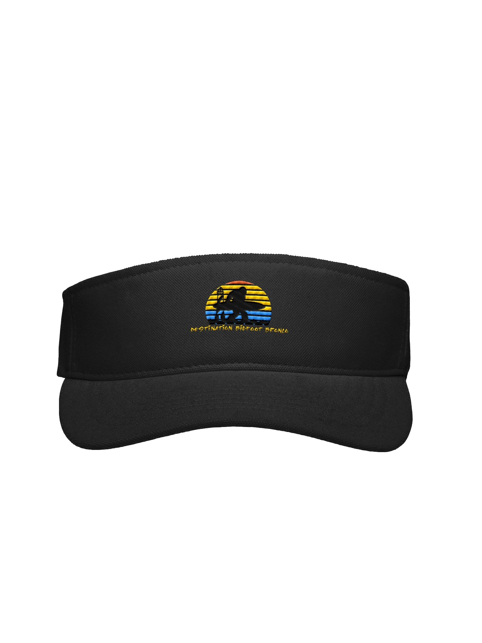 Destination Bigfoot Bronco Classic Logo Flexfit Visor (Multiple Colors Available) product image (2)