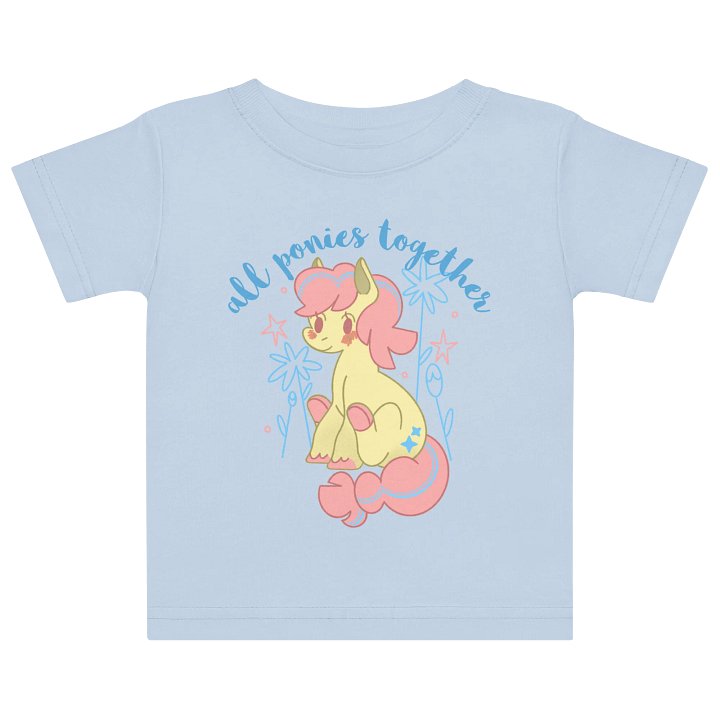 All Ponies Together - Baby Jersey Short Sleeve Tee product image (1)