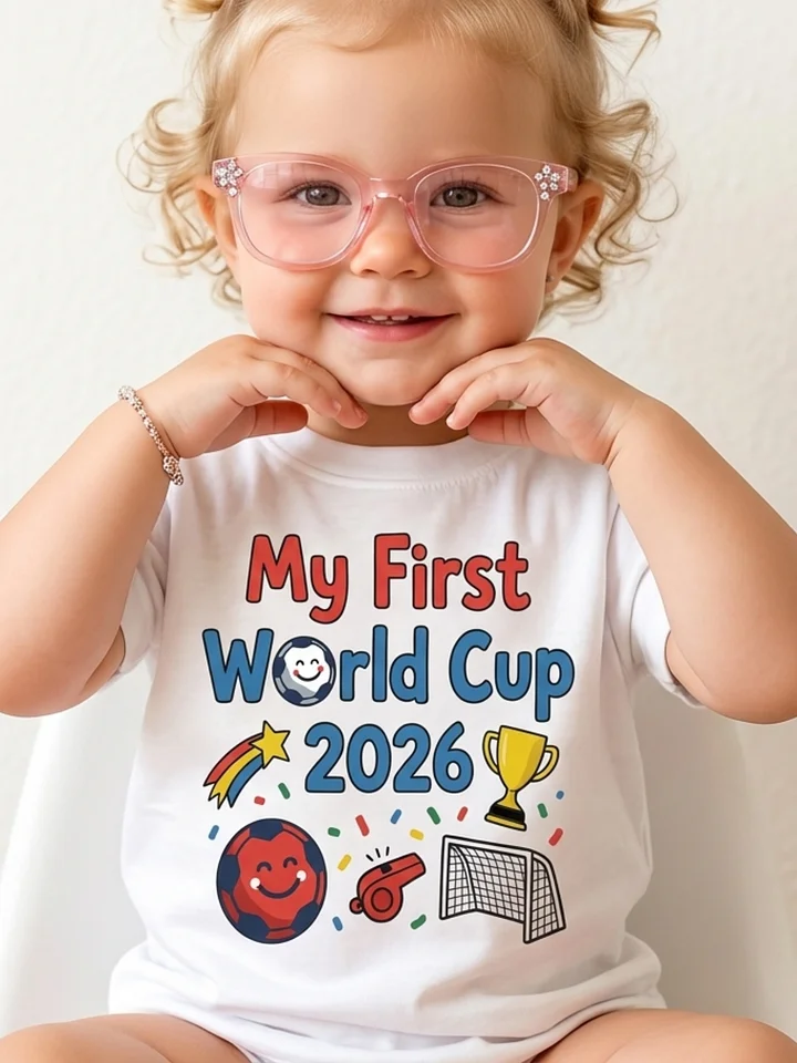 My First World Cup 2026 Baby Graphic Tee product image (5)