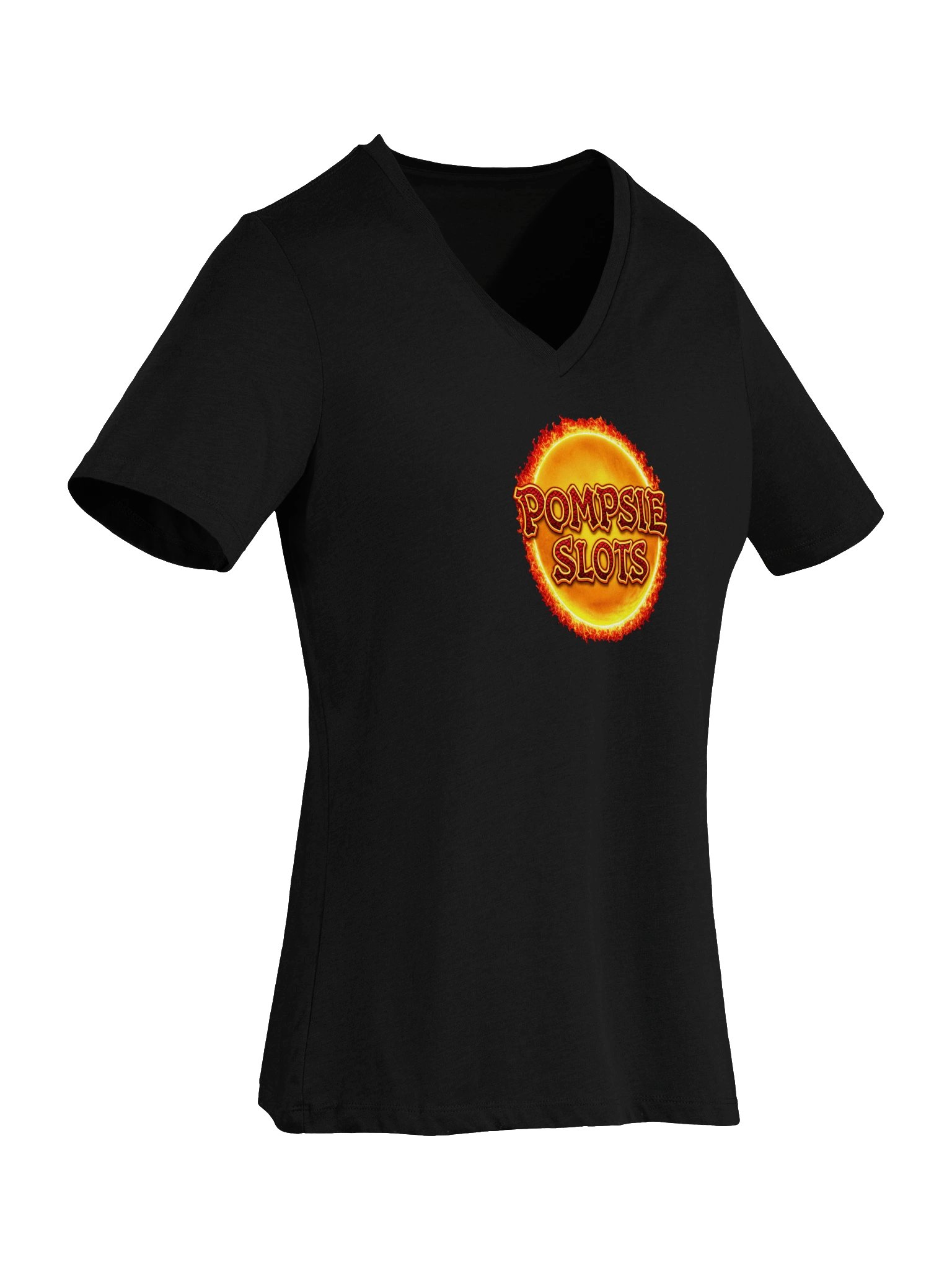 (V-Neck) Pompsie Slots Fireball! product image (6)