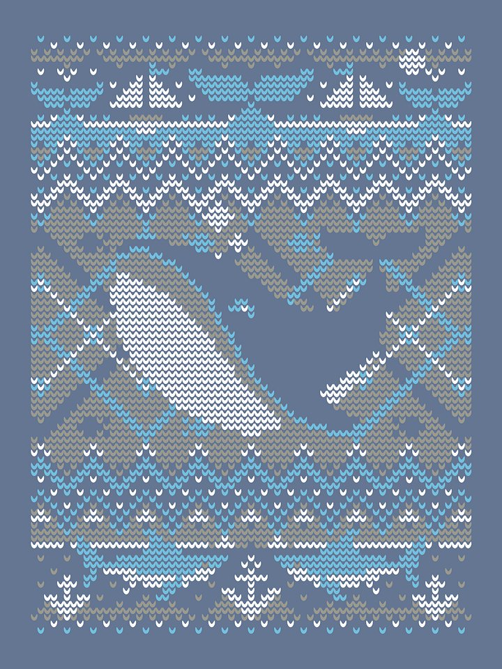 Christmas Sweater 25 Blue product image (2)