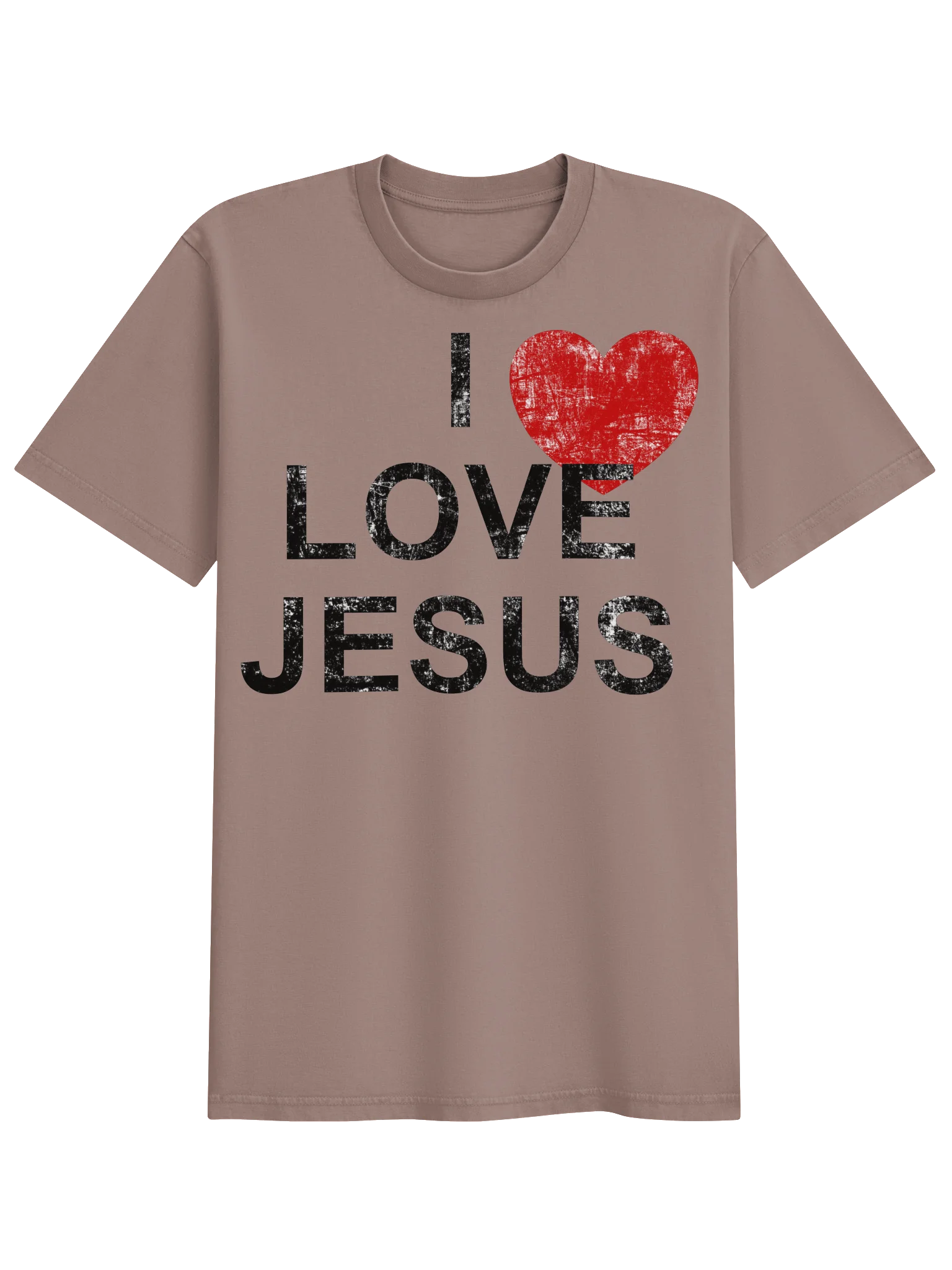 I LOVE JESUS TEE (REVERSE) product image (1)