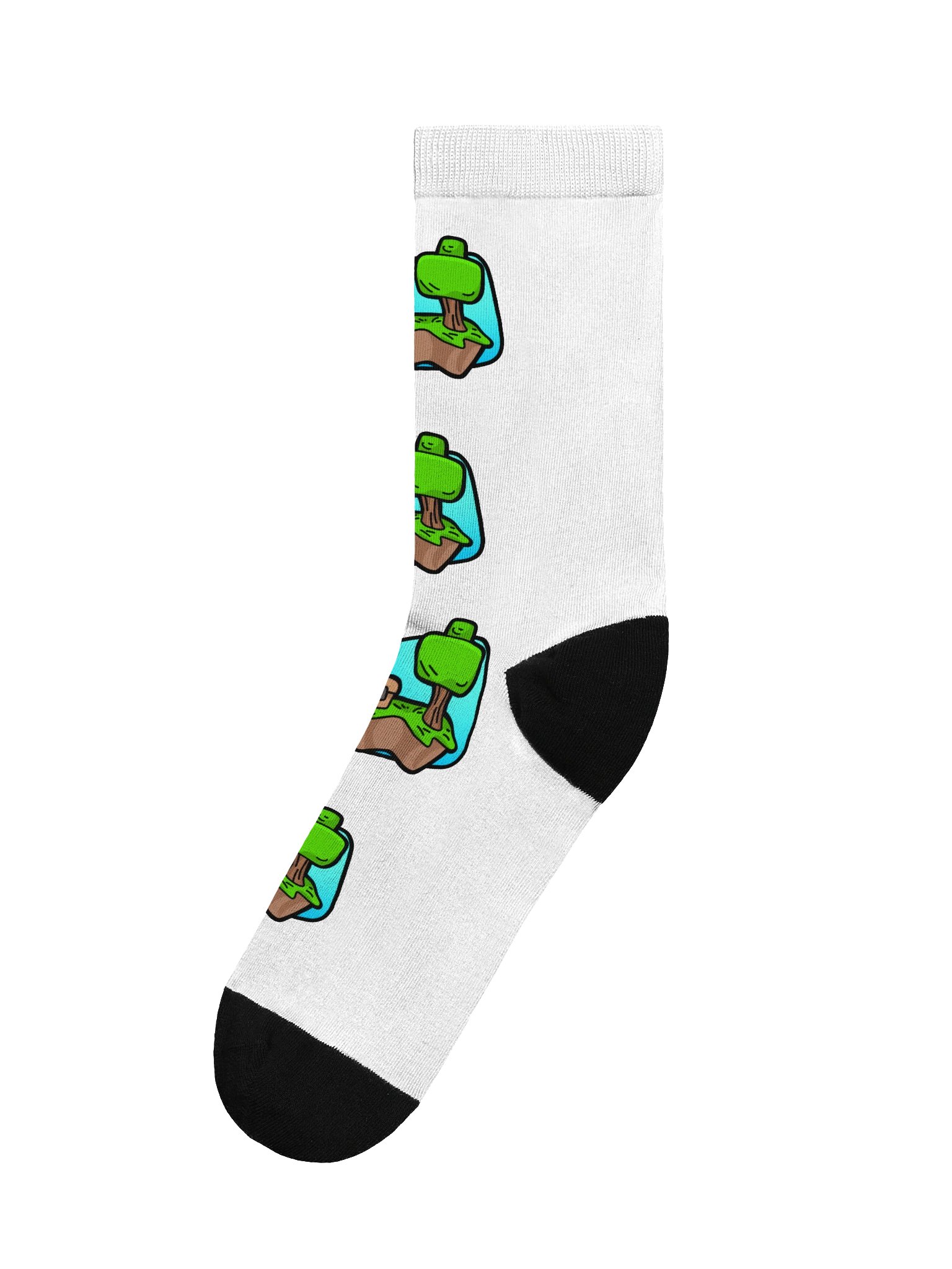 Skyblock Island Socks product image (1)