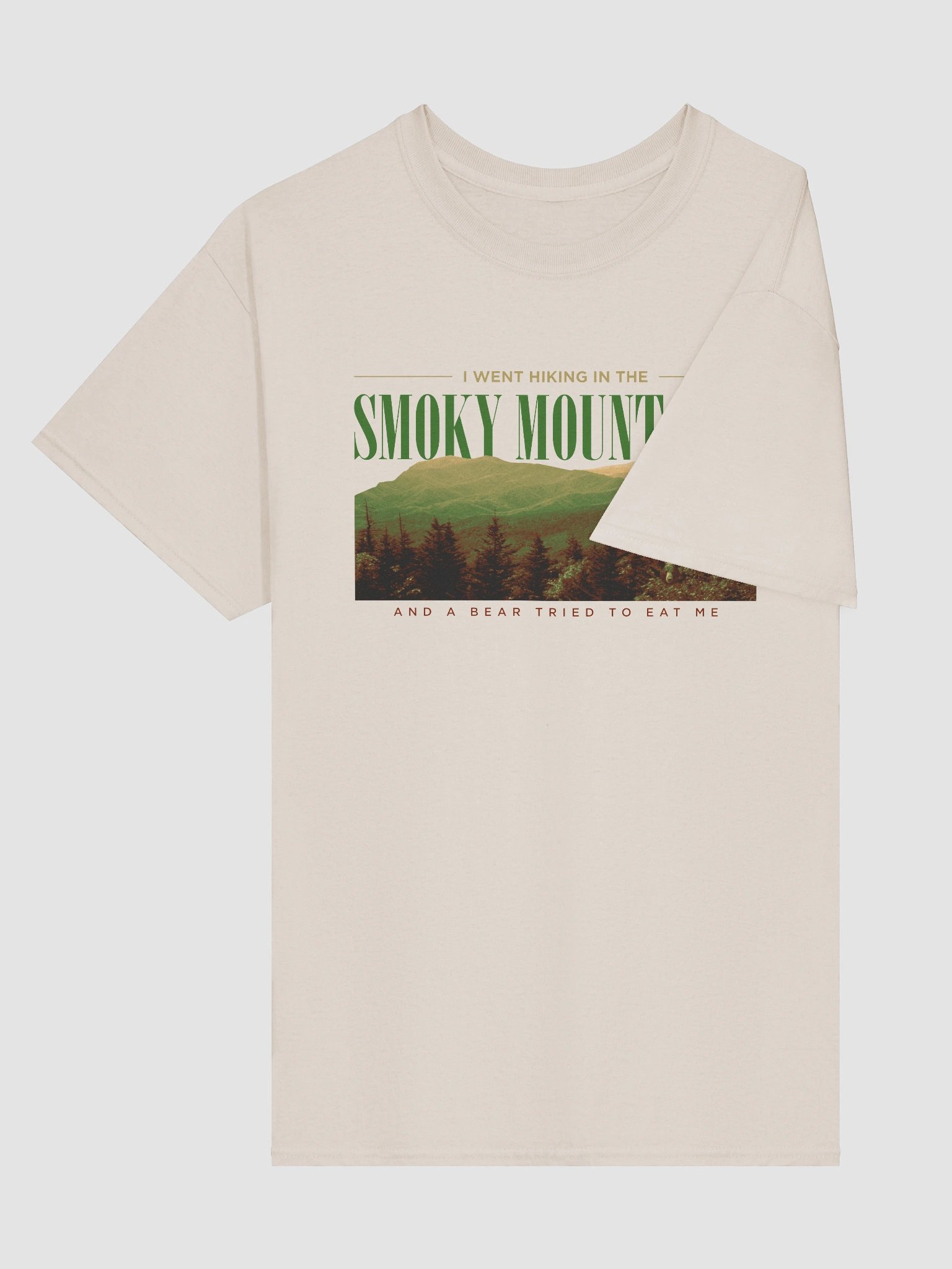 Smoky Mountains Bear T-shirt product image (52)
