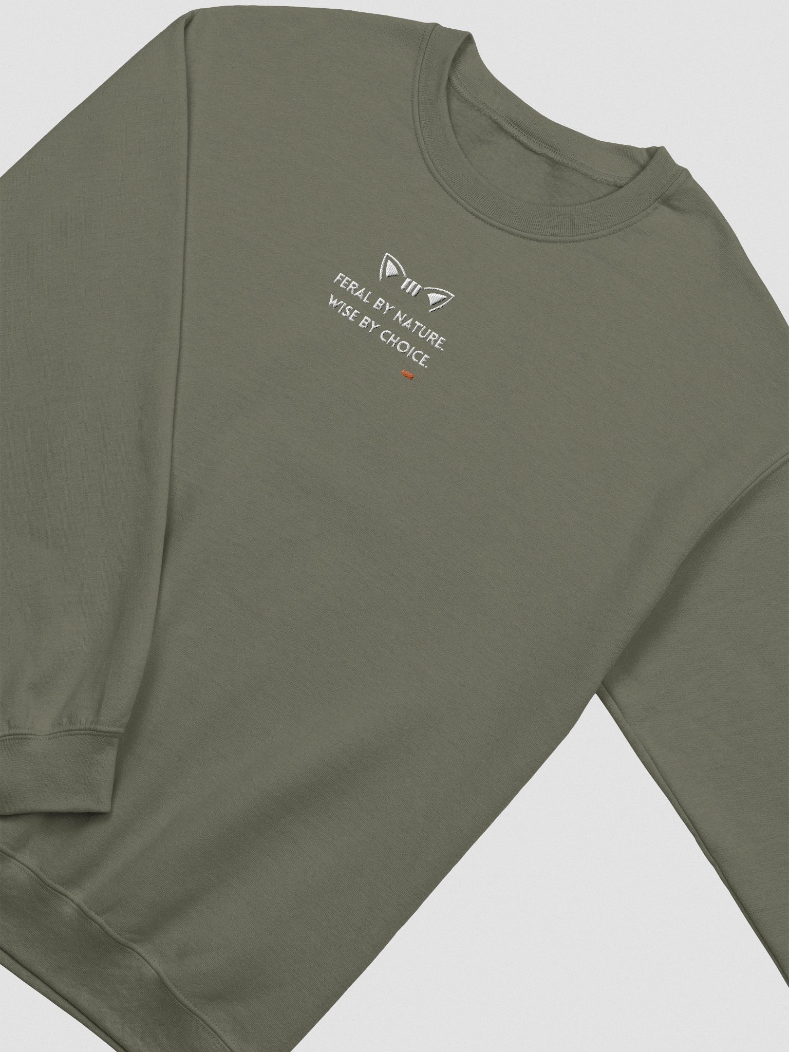 Feral by Nature, Wise by Choice Embroidered Sweatshirt product image (4)