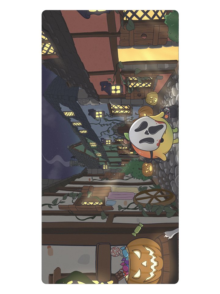 XXL 90x45cm Halloween Mousepad product image (2)
