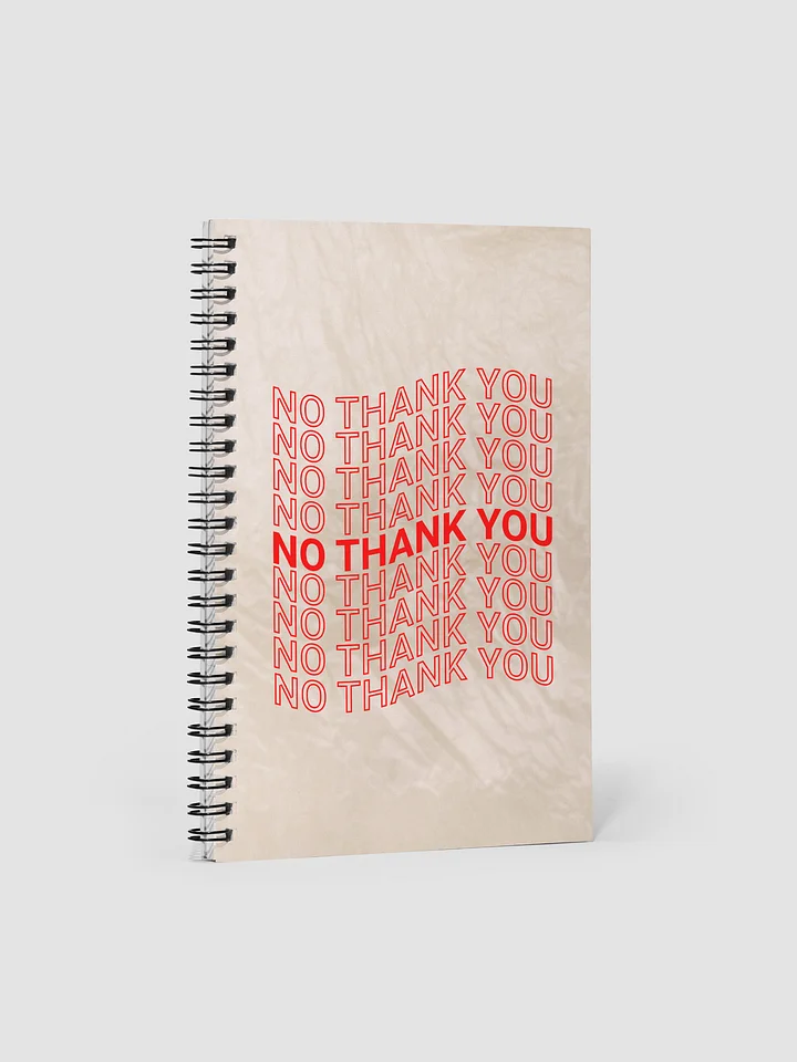 No Thank You Notebook product image (1)
