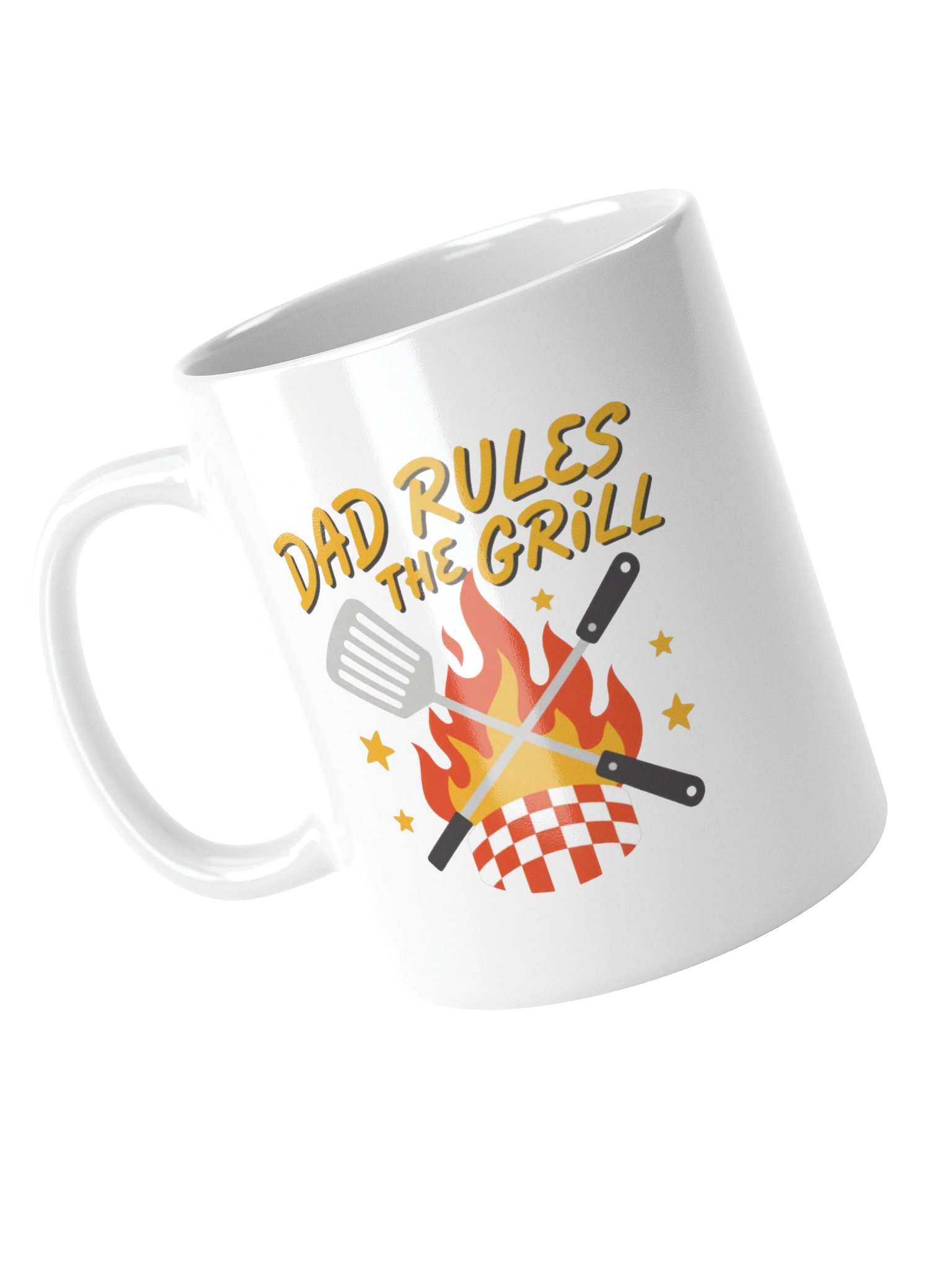 Dad Rules the Grill Coffee Mug product image (13)