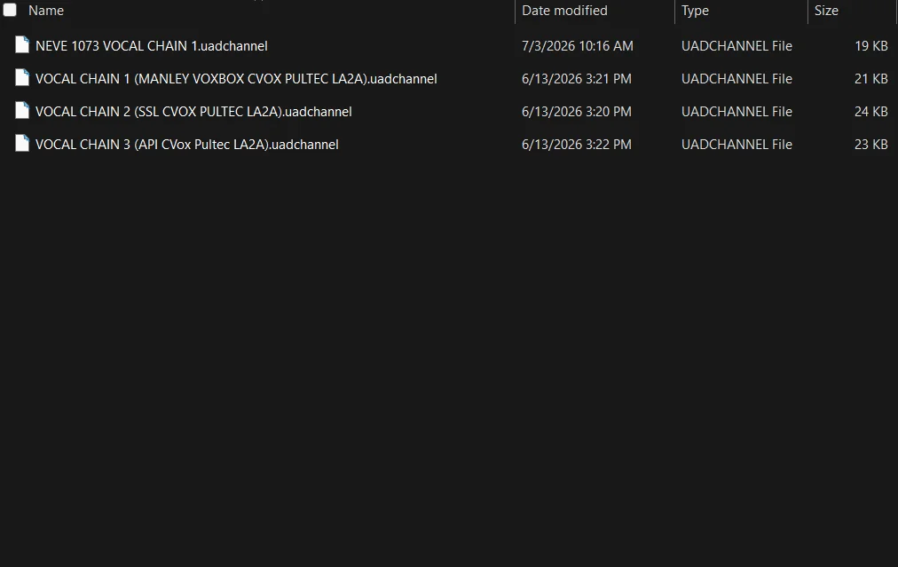 Vocal Chain Presets product image (2)