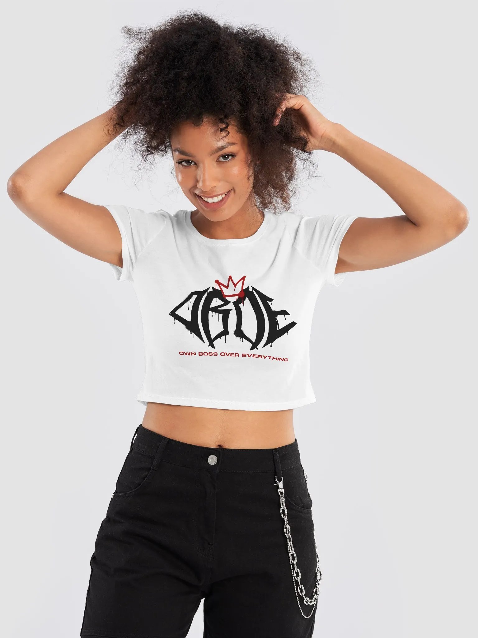 OBOE SoftTouch Women's Crop Tee product image (9)