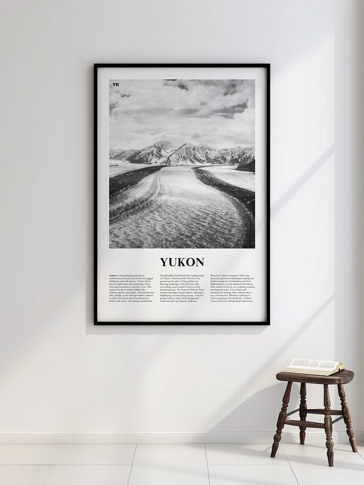 Yukon 02 Newspaper Poster | Framed product image (7)