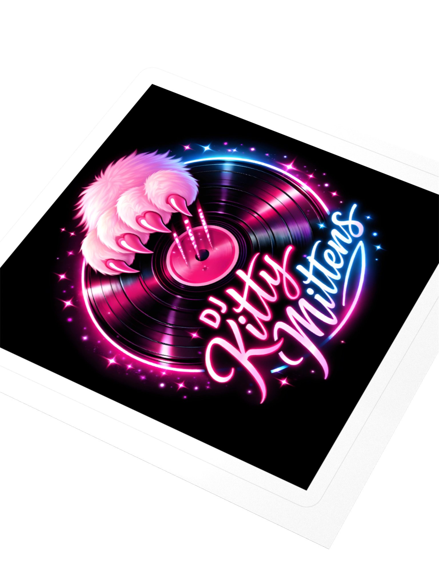 KITTY HAS KAWAII CLAWS - STICKER product image (8)