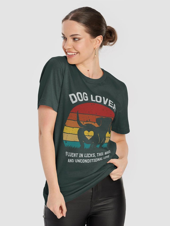 "Dog lover" t-shirt product image (2)