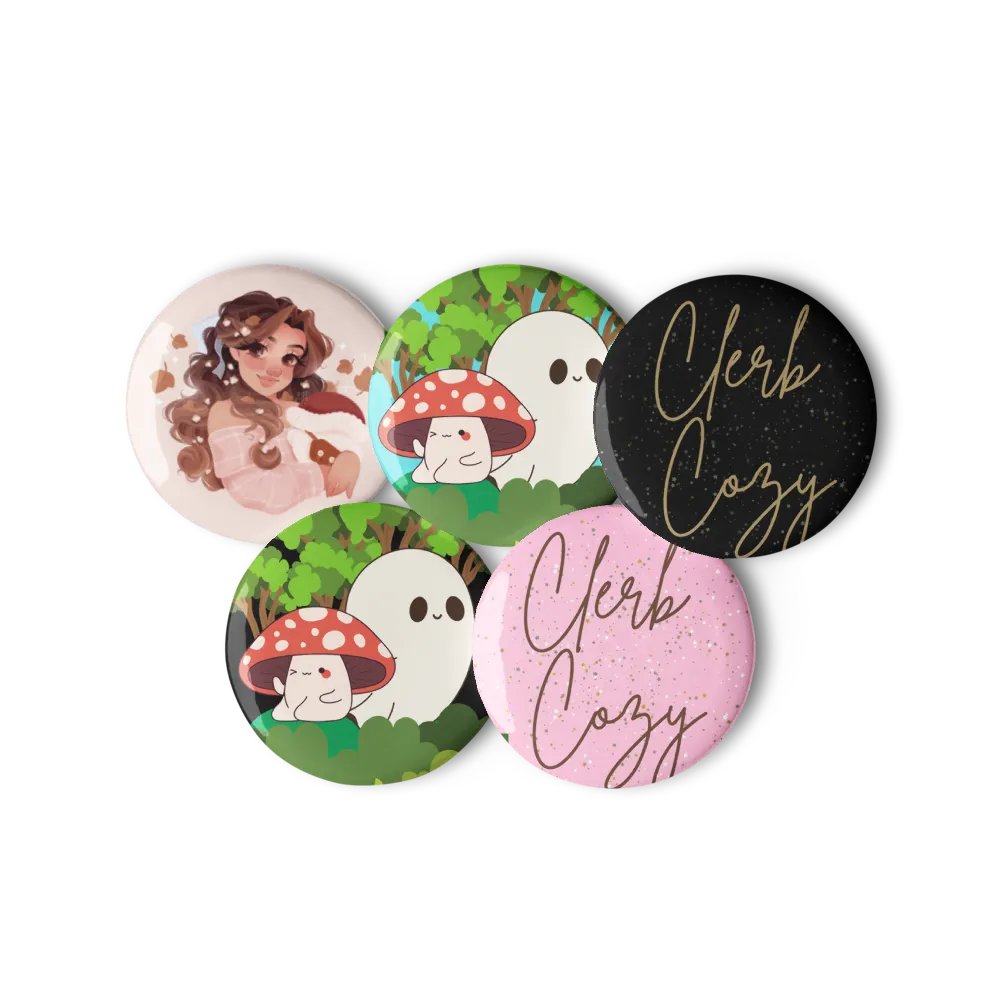 Do It Cozy & Clerb Cozy | Round Buttons product image (3)