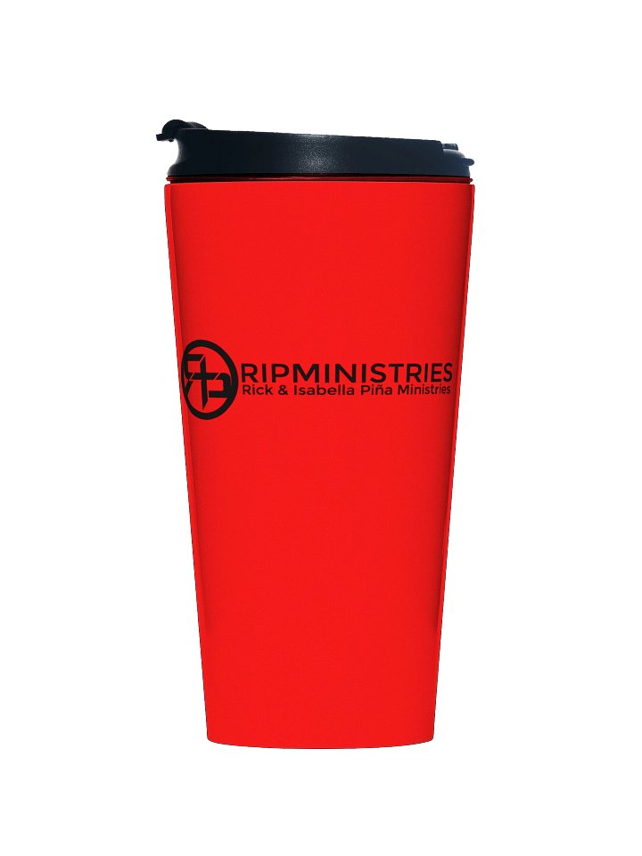 RIPMINISTRIES Stainless Steel Travel Mug - Red product image (1)