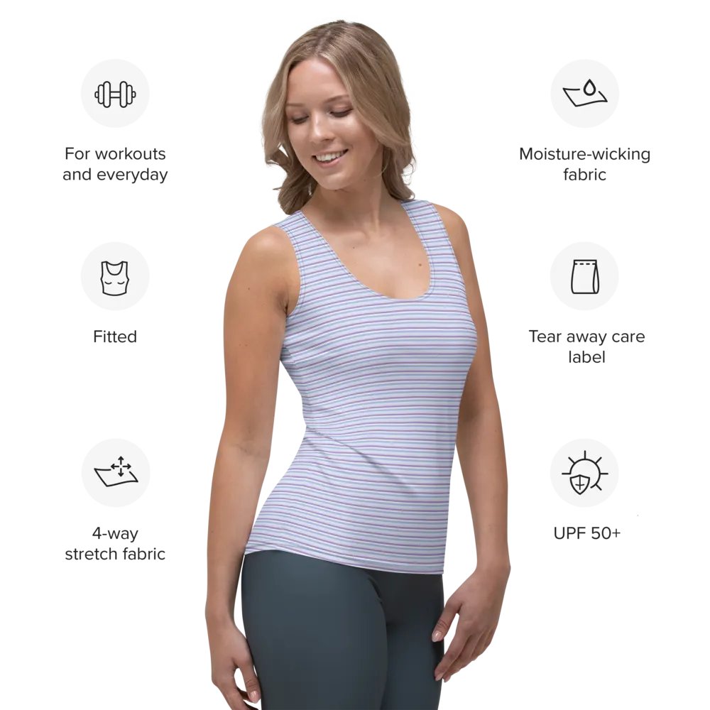 Galactic Stripes Women's Tank Top product image (7)