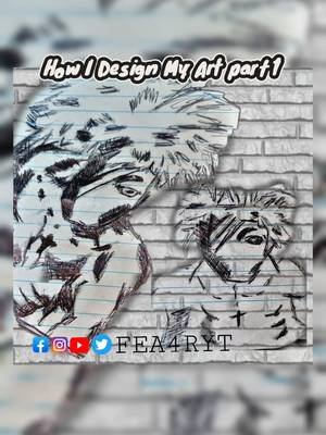 How To design Your Art - Part 1🎨 - #art #drawing #fea4ryt #followme 