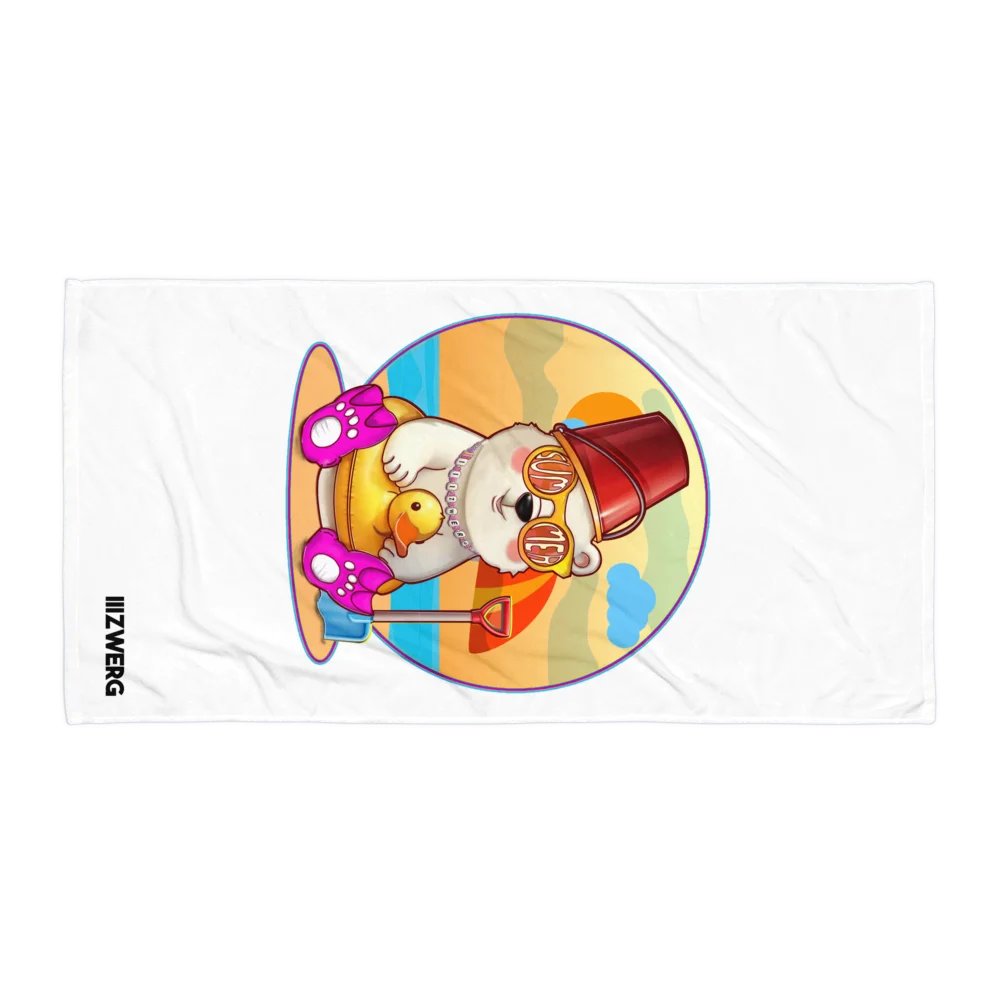 Sunset Bear Summer Towel product image (1)