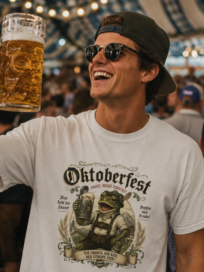 Oktoberfest Frog Prost Tee product image (200)