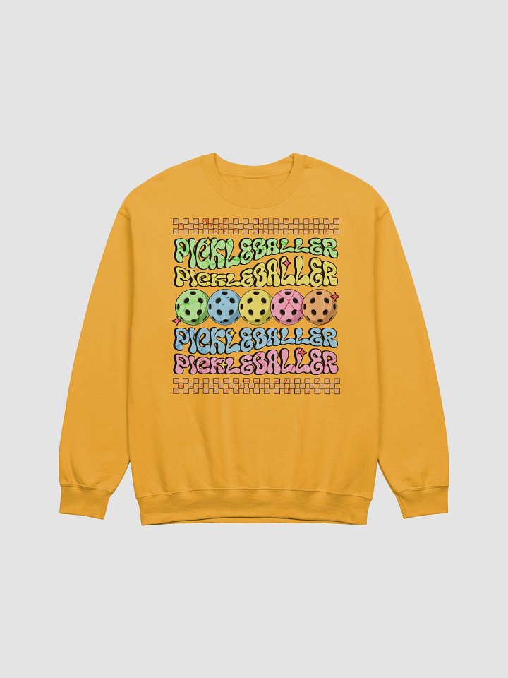 Pickleballer Retro Crewneck Sweatshirt product image (13)