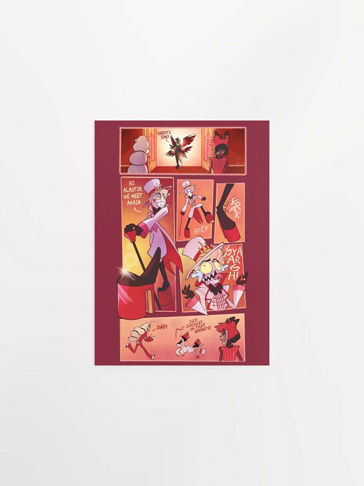 Luci's Platform Shoes Comic Poster Print product image (1)