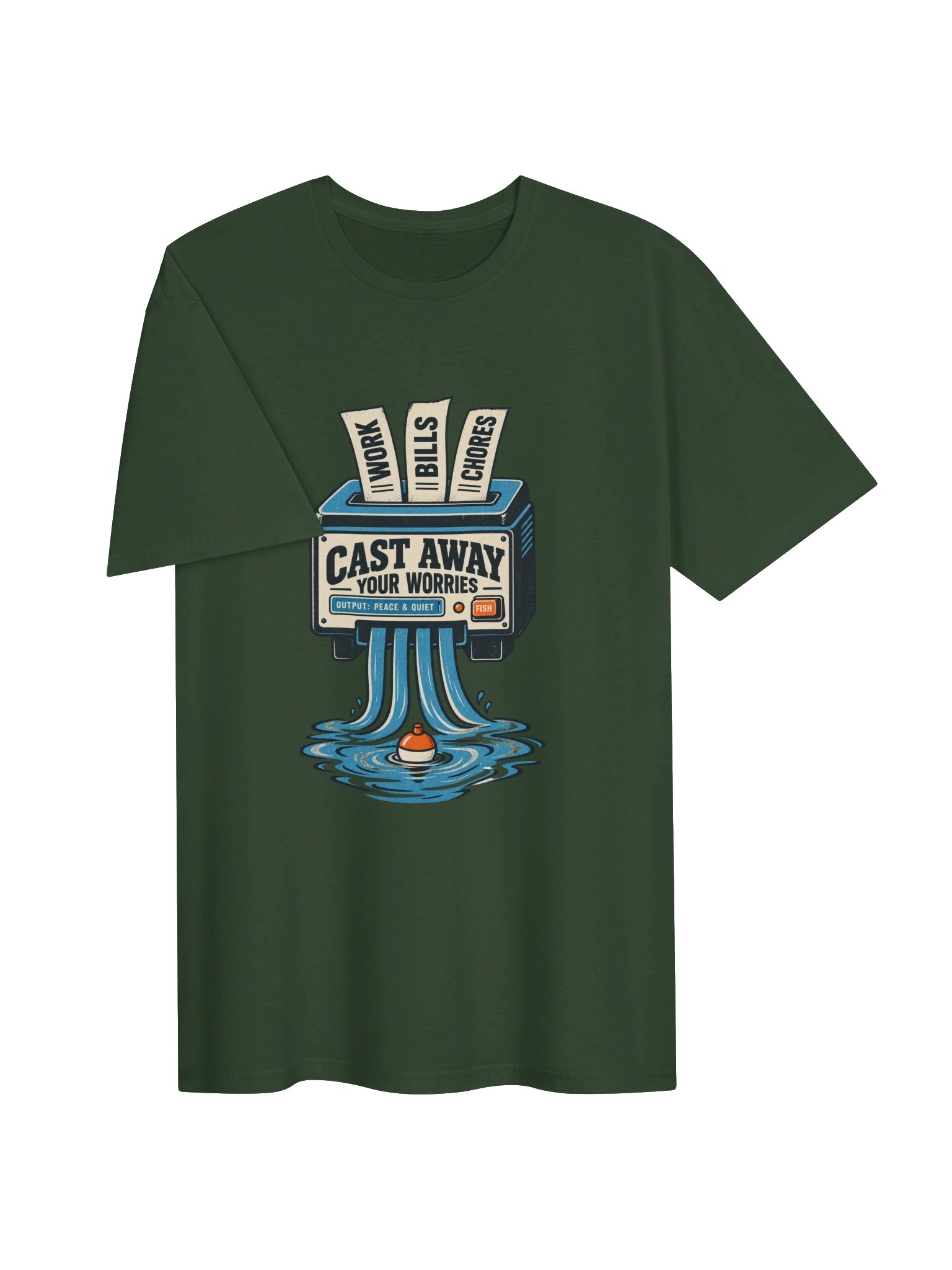 Cast Away Your Worries T-Shirt product image (53)