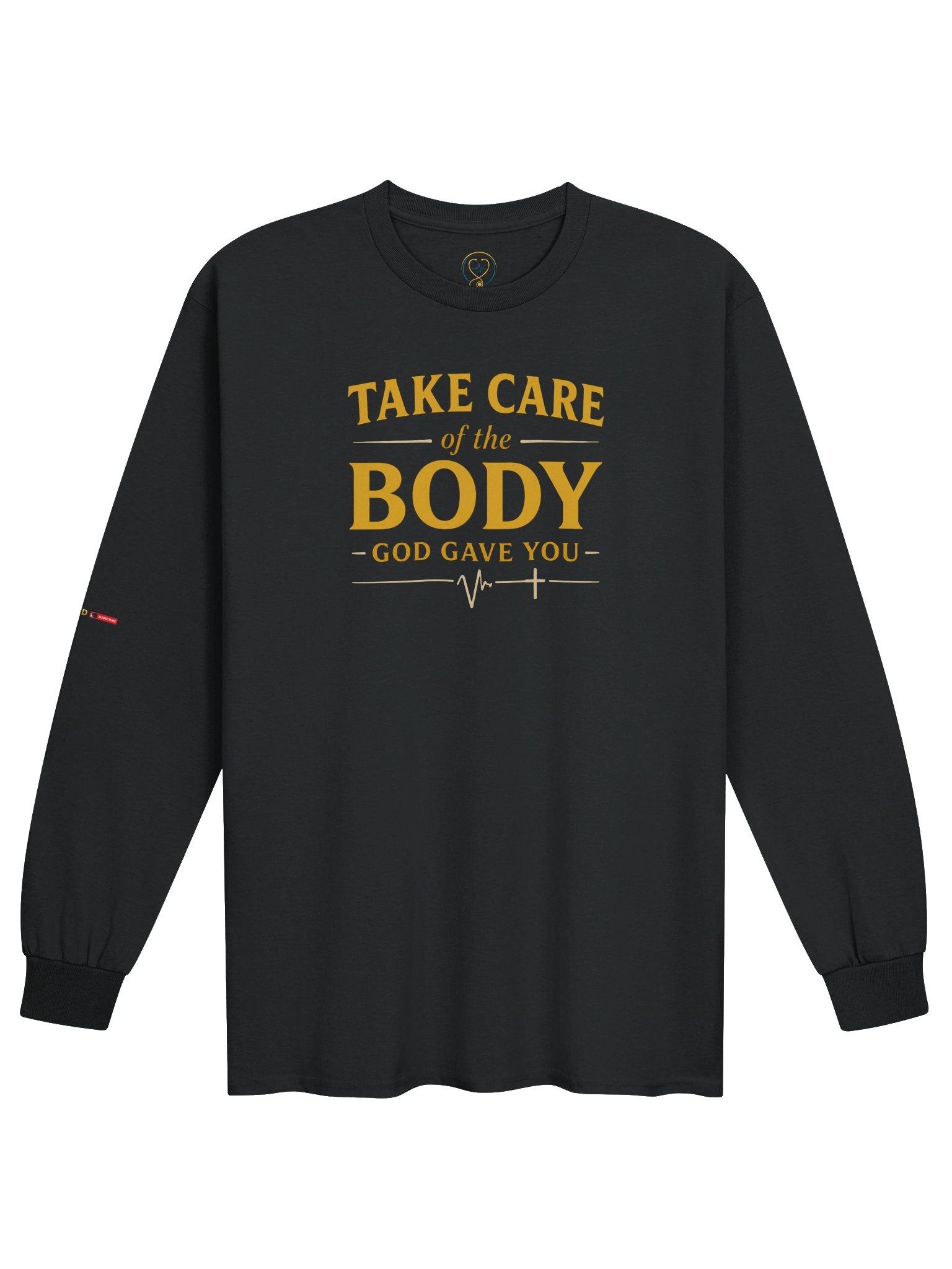 Take Care of the Body God Gave You Long-Sleeve T-Shirt product image (3)