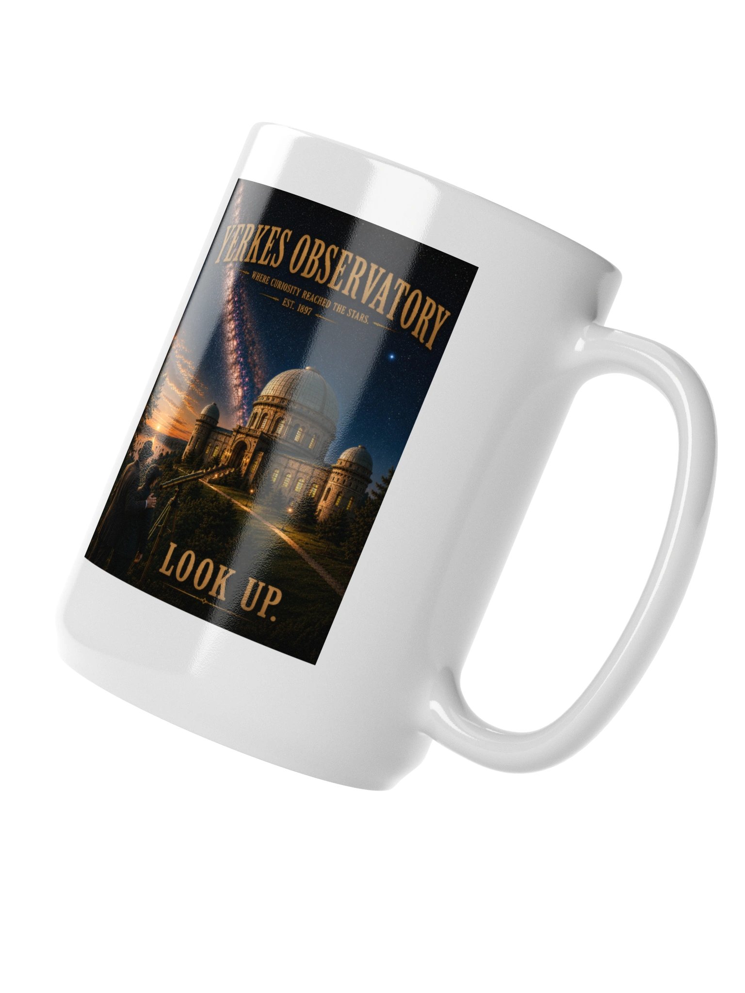 Yerkes Observatory 15oz Mug product image (4)