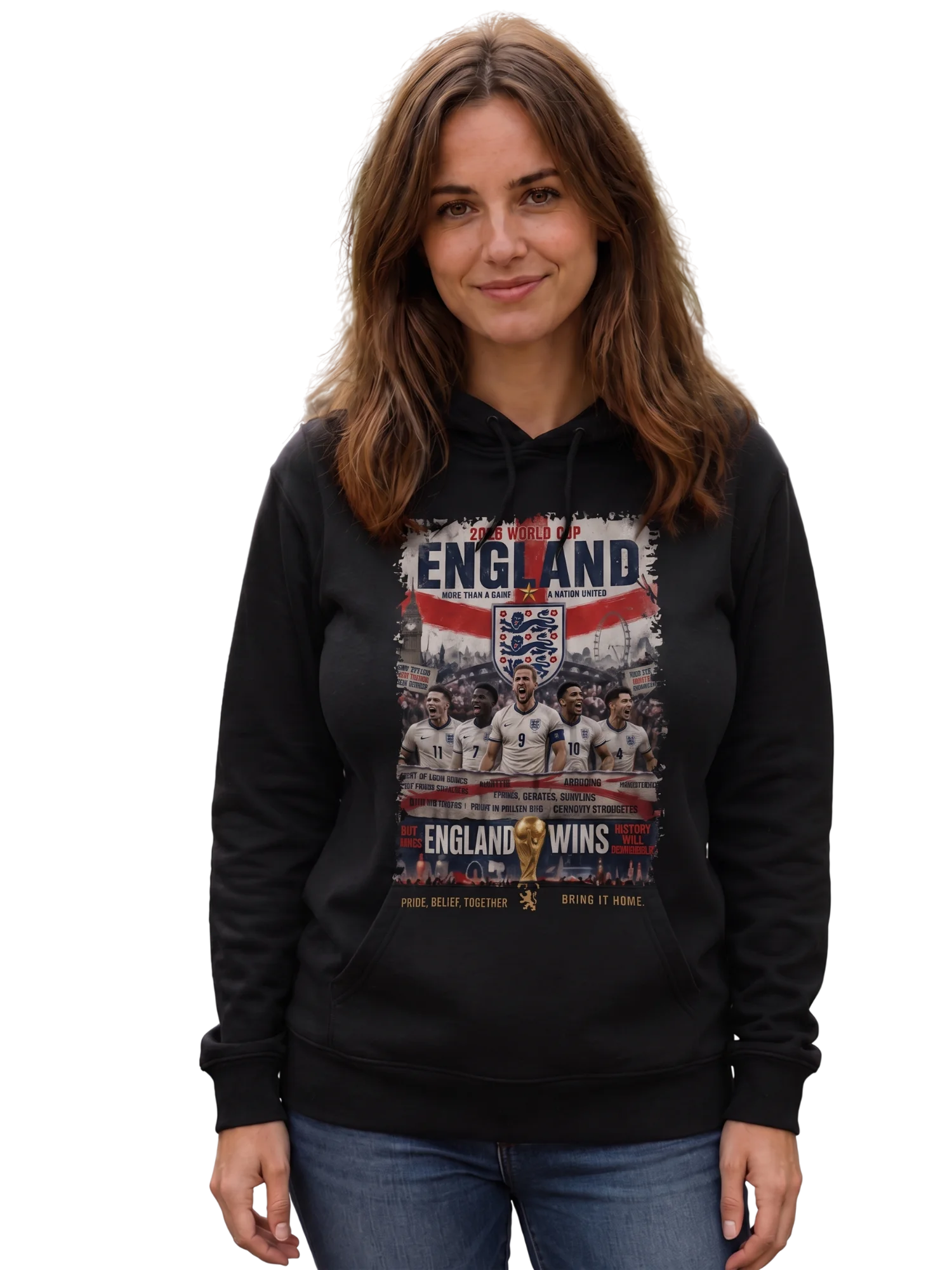 England 2026 World Cup Nation United Hoodie product image (1)